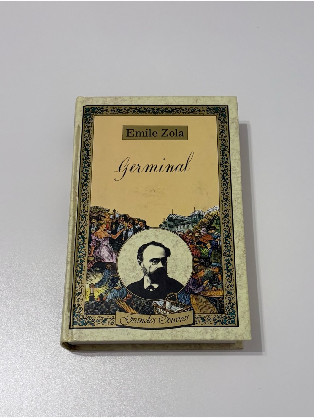 Germinal d’Émile Zola - Couverture Rigide  avec Illustrations (Grandes Œuvres)